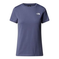 The North Face Koszulka Simple Dome Nf0A87Nhboa. Fioletowe koszulki sportowe damskie The North Face, bez wzorów, bez kołnierzyka, bez ramiączek. Za 86.99 zł.