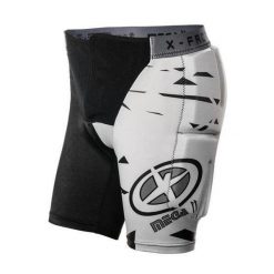Spodenki ochronne rowerowe unisex X-Factor Mega II. Brązowe szorty męskie X-Factor, na lato, m, bez wzorów. Za 299.00 zł.