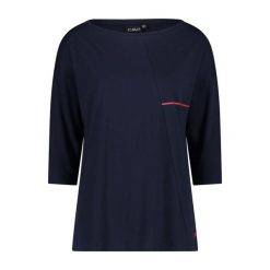 Damska koszulka z rękawem 3/4 CMP. Niebieskie obuwie sportowe damskie CMP, bez wzorów, z materiału, na fitness i siłownię. Za 244.50 zł.