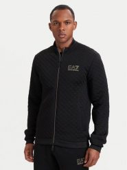 EA7 Emporio Armani Bluza 7M002246 AF26241 UC001 Czarny Regular Fit. Czarne bluzy męskie EA7 Emporio Armani, m, bez wzorów, z syntetyku, bez kaptura. Za 694.99 zł.