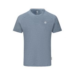 T-shirt Męski Melanżowy Persist. Białe koszulki sportowe męskie Dare 2b, m, bez wzorów, bez kołnierzyka, bez ramiączek, trekkingowe. Za 102.99 zł.