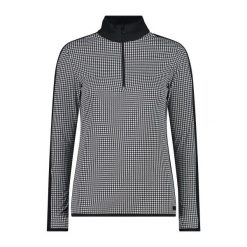 Polar softech damski CMP. Białe bluzy sportowe damskie CMP, bez wzorów, z polaru, bez kaptura, narciarskie. Za 252.60 zł.