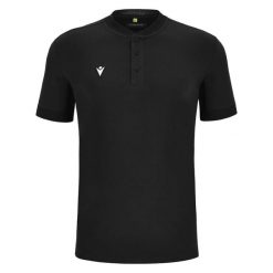 Polo Macron Athleisure SCE Patmos II CTN KR. Czarne koszulki polo męskie Macron, m, bez wzorów, bez ramiączek. Za 272.00 zł.