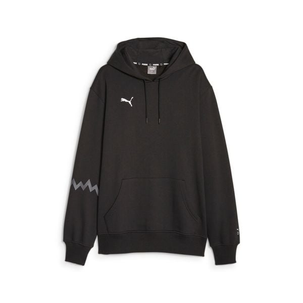 Bluza z kapturem Puma Hoops Team. Czarne bluzy męskie Puma, m, bez wzorów, z bawełny, z kapturem. Za 246.50 zł.