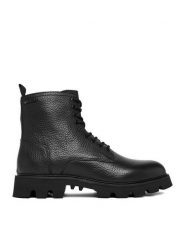 G-Star Raw Trzewiki EO-ROWHIDE-03 MI08 Czarny. Czarne botki męskie G-Star Raw, bez wzorów, ze skóry, retro, bez zapięcia. Za 499.99 zł.