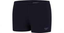 Spodenki kąpielówki dla dzieci Speedo. Czarne szorty dla chłopców Speedo, bez wzorów, z materiału, klasyczne. Za 91.99 zł.