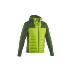Sweter turystyczny NH500 Hybrid męski. Swetry przez głowę męskie marki QUECHUA. W wyprzedaży za 59.99 zł.