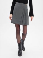 Marie Lund Damska spódnica kopertowa z zawartością wełny Kobiety szary marmurkowy, 38. Szare spódnice damskie Marie Lund, bez wzorów, z wełny, mini, kopertowe. Za 229.95 zł.