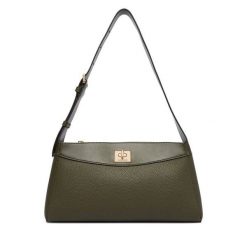 Torebka Calvin Klein. Zielone torebki do ręki damskie Calvin Klein, bez wzorów, klasyczne, bez dodatków. Za 529.99 zł.