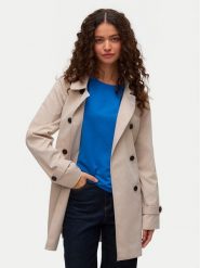 Vero Moda Trencz Chelsea 10329343 Szary Regular Fit. Szare płaszcze damskie Vero Moda, l, bez wzorów, z syntetyku, bez kaptura. Za 229.99 zł.