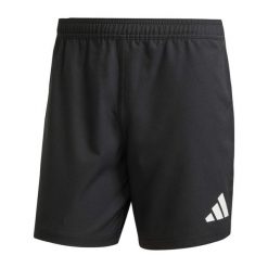 Szorty adidas 3-Stripes. Czarne krótkie spodenki sportowe męskie Adidas, s, bez wzorów, z materiału, na fitness i siłownię. Za 217.00 zł.