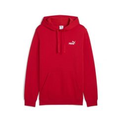 Męska bluza z kapturem Essentials z małym logo No. 1 PUMA For All Time Red. Czerwone bluzy męskie Puma, m, bez wzorów, prążkowane, z kapturem. Za 229.00 zł.