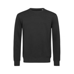 Sweter Męski Select. Czarne bluzy męskie Stedman, m, bez wzorów, bez kaptura. Za 148.99 zł.