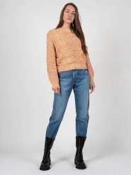 Silvian Heach Sweter | PGA22002MA | Kobieta | Pomarańczowy. Brązowe swetry damskie Silvian Heach, l, bez wzorów, z moheru, bez kołnierzyka, bez ramiączek, bez kaptura. W wyprzedaży za 199.00 zł.