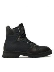 Tommy Hilfiger Trzewiki Hilfiger Warm Cordura Mix Boot FM0FM05180 Czarny. Czarne botki męskie Tommy Hilfiger, bez wzorów, ze skóry, bez zapięcia. Za 449.99 zł.