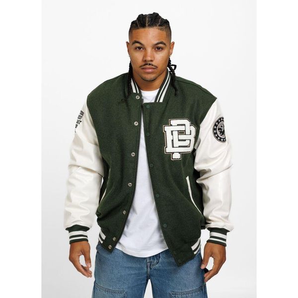 Kurtka przejściowa męska Pitbull Fisher. Zielone kurtki męskie PITBULL, l, bez wzorów, bez kaptura. Za 349.00 zł.