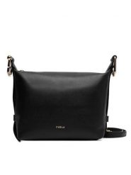 Furla Torebka WE00831 BX2045 CN O6000 1007 Czarny. Czarne listonoszki damskie Furla, bez wzorów, ze skóry, bez dodatków. Za 1,199.00 zł.