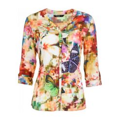 Desigual Bluzka Damska Sol S Wielokolorowy. Bluzki damskie marki Desigual. W wyprzedaży za 203.00 zł.