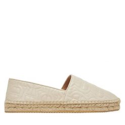 Espadryle Aigner. Białe espadryle damskie Aigner, bez wzorów, bez obcasa, bez zapięcia. Za 919.99 zł.