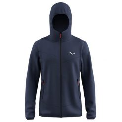Bluza męska Salewa PUEZ ALTAVIA granatowa 00-0000029136_3960 r S. Niebieskie bluzy męskie Salewa, l, bez wzorów, z kapturem. Za 502.20 zł.