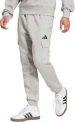 Adidas Spodnie męskie Essentials Feelcozy Cargo jasnoszare JE3823 S. Szare spodnie sportowe męskie Adidas, m, bez wzorów. Za 258.11 zł.