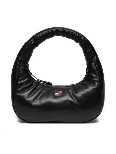 Tommy Jeans Torebka Tjw Pillow Shoulder Bag AW0AW16977 Czarny. Czarne torebki do ręki damskie Tommy Jeans, bez wzorów, z jeansu, bez dodatków. Za 219.99 zł.
