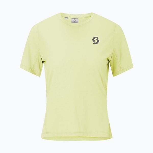 Koszulka do biegania damska SCOTT Endurance LT Tee. Żółte koszulki sportowe damskie Scott, l, bez wzorów, z materiału, bez kołnierzyka, bez ramiączek, do biegania. Za 139.99 zł.