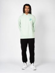 Bluza trekking męska Baar. Brązowe bluzy męskie Fila, m, bez wzorów, z bawełny, z kapturem. Za 303.00 zł.