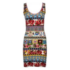 Desigual Sukienka Damska Luana M Wielo Barwny. Sukienki damskie marki Desigual. W wyprzedaży za 221.00 zł.