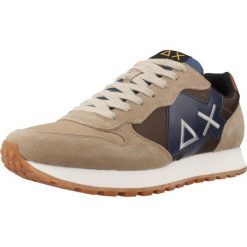 Buty SUN68 JAKI BICOLOR Beżowy. Brązowe trekkingi męskie SUN68, trekkingowe. Za 318.99 zł.