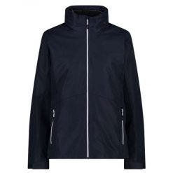Kurtka 3w1 damska CMP Page Zip Hood Jacket. Czarne kurtki damskie CMP, m, bez wzorów, bez kaptura. W wyprzedaży za 454.99 zł.