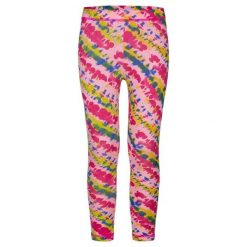 Legginsy Dziecięce Loap Bykala Różowe. Czerwone legginsy dla dziewczynek LOOP, bez wzorów. Za 61.30 zł.