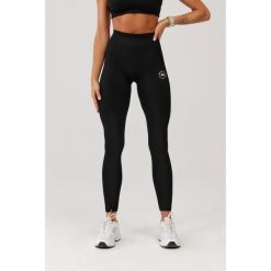 Damskie legginsy bezszwowe Rough Radical Seamless Glow Long. Czarne bielizna termoaktywna damska ROUGH RADICAL, bez wzorów. W wyprzedaży za 127.92 zł.