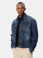 Tommy Jeans Kurtka jeansowa Archive DM0DM23574 Niebieski Regular Fit. Niebieskie kurtki męskie Tommy Jeans, m, bez wzorów, z bawełny, bez kaptura. Za 449.99 zł.