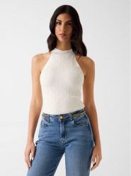 Marciano Guess Sweter G6GR25 Z0766 Écru Classic Fit. Swetry damskie Marciano Guess, s, z aplikacjami, z wiskozy, bez kołnierzyka, bez ramiączek, bez kaptura. Za 519.99 zł.