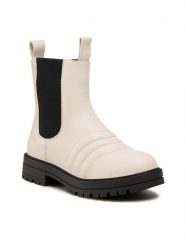 DeeZee Botki CS2922-12 Beżowy. Brązowe botki dziewczęce DeeZee, ze skóry, bez zapięcia. Za 159.99 zł.