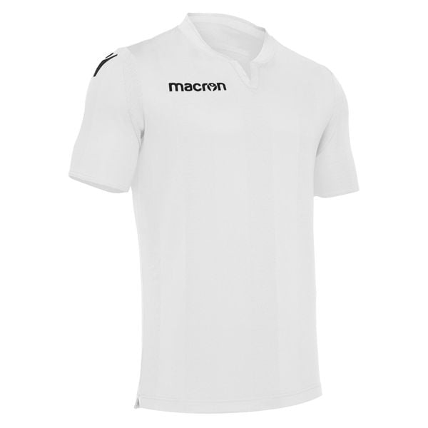 Koszulka Macron toli. Białe koszulki sportowe męskie Macron, xs, bez wzorów, z materiału, bez kołnierzyka, bez ramiączek, na fitness i siłownię. Za 172.35 zł.
