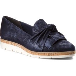 Półbuty MARCO TOZZI - 2-24716-20 Navy Metallic 824. Niebieskie półbuty damskie Marco Tozzi, ze skóry ekologicznej. W wyprzedaży za 159.00 zł.