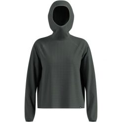 Bluza z kapturem Odlo Mid layer hoody CUBIC. Szare bluzy męskie Odlo, m, bez wzorów, z kapturem. Za 319.99 zł.