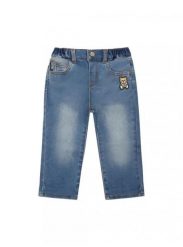 Jeansy Moschino MUP05F LXE43 40334 blue. Niebieskie jeansy męskie MOSCHINO, eleganckie. Za 537.75 zł.