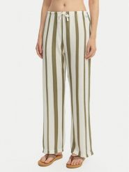 Roxy Spodnie materiałowe Nalu Sunset ERJX603504 Biały Regular Fit. Białe spodnie materiałowe damskie Roxy, m, bez wzorów, z materiału. Za 259.99 zł.