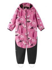 Reima Kombinezon softshell Mjosa 5100006D Różowy Regular Fit. Czerwone kurtki i płaszcze dla dziewczynek Reima, bez wzorów, z softshellu, bez kaptura. Za 229.99 zł.