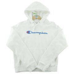 Second life - Bluza z kapturem Damska Biała - Stan bardzo dobry. Białe bluzy sportowe damskie Champion, m, bez wzorów, z kapturem. Za 122.16 zł.