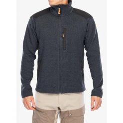 Bluza rozpinana męska Fjallraven Buck Fleece. Szare bluzy męskie Fjällräven, m, bez wzorów, bez kaptura. Za 644.99 zł.