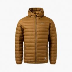 Kurtka Puchowa Wędrówki Mężczyzna Himalaya Izolujący. Zielone kurtki męskie SWEDEMOUNT, l, bez wzorów, z materiału, klasyczne, z kapturem. Za 599.99 zł.