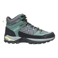 Damskie buty trekkingowe Samaris III. Zielone trekkingi damskie Regatta, trekkingowe. Za 515.00 zł.