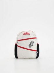 Plecak Spidey - złamana biel. Torby i plecaki dziecięce Reserved, z bawełny, małe. W wyprzedaży za 39.99 zł.