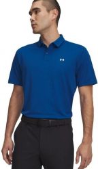 Under Armour Koszulka męska polo UNDER ARMOUR Tee To Green Pique Polo niebieska XXL. Niebieskie koszulki polo męskie Under Armour, m, bez wzorów, bez ramiączek. Za 135.99 zł.
