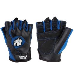 Mitchell Rękawiczki treningowe - Czarny/Niebieski. Czarne rękawiczki męskie GORILLA WEAR, bez wzorów, sportowe. Za 149.00 zł.