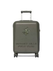 Beverly Hills Polo Club Walizka kabinowa CEO-BHPC-S-003-08-KHAKI Khaki. Brązowe walizki męskie Beverly Hills Polo Club, bez wzorów, z tworzywa sztucznego. Za 299.99 zł.